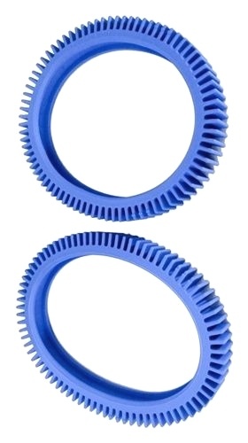 THE POOLCLEANER 4X, 4X PS BACK TIRE REPLACEMENT, BLUE (2 in a kit) 896584000-082