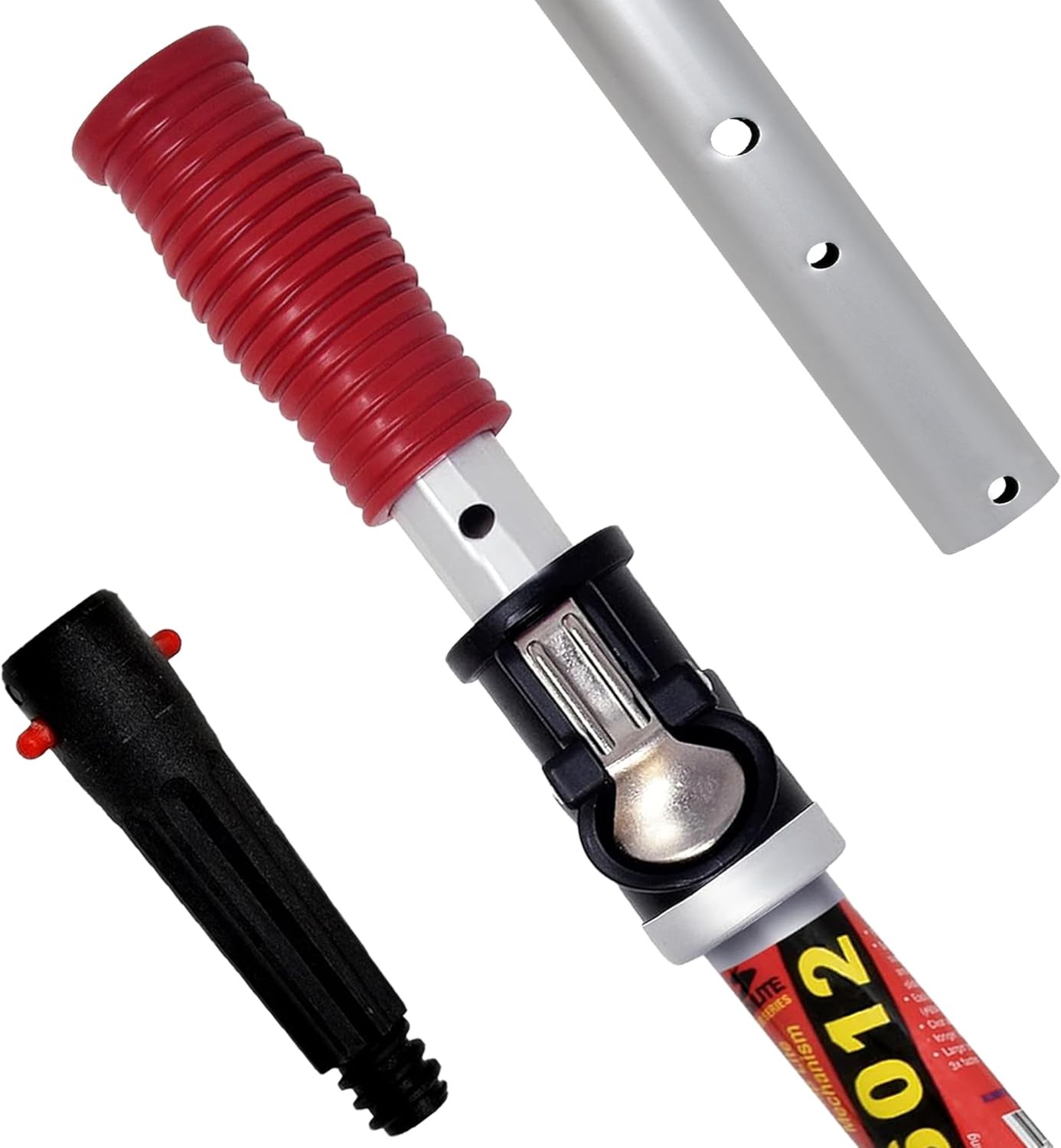 Snaplite Telescopic Pool Pole 12 Ft Adjustable Cleaning Poles Push Button Lock