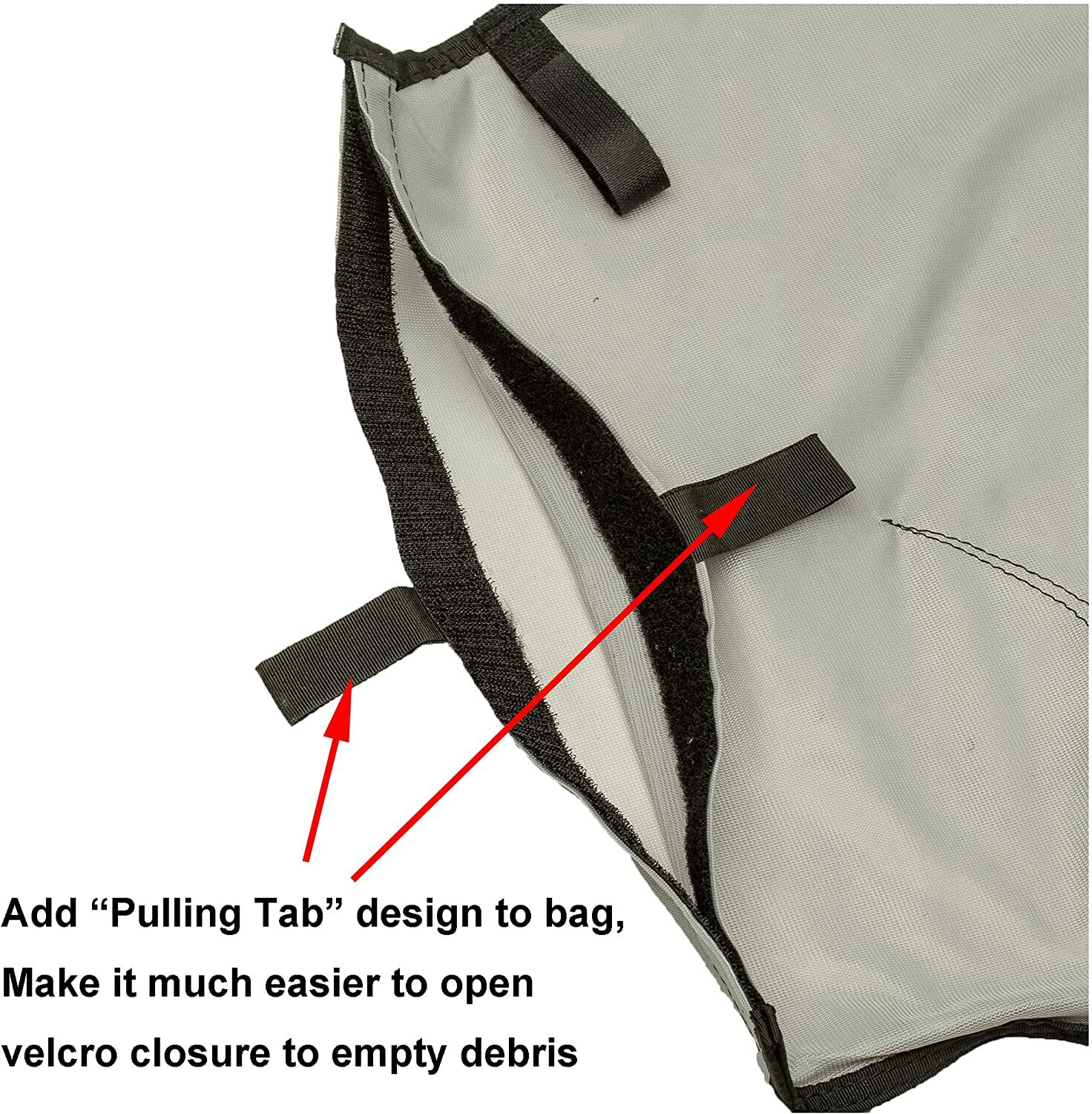 Gray Fine Mesh Debris Bag 360009 For Pentair Legend, Platinum Pool Cleaner