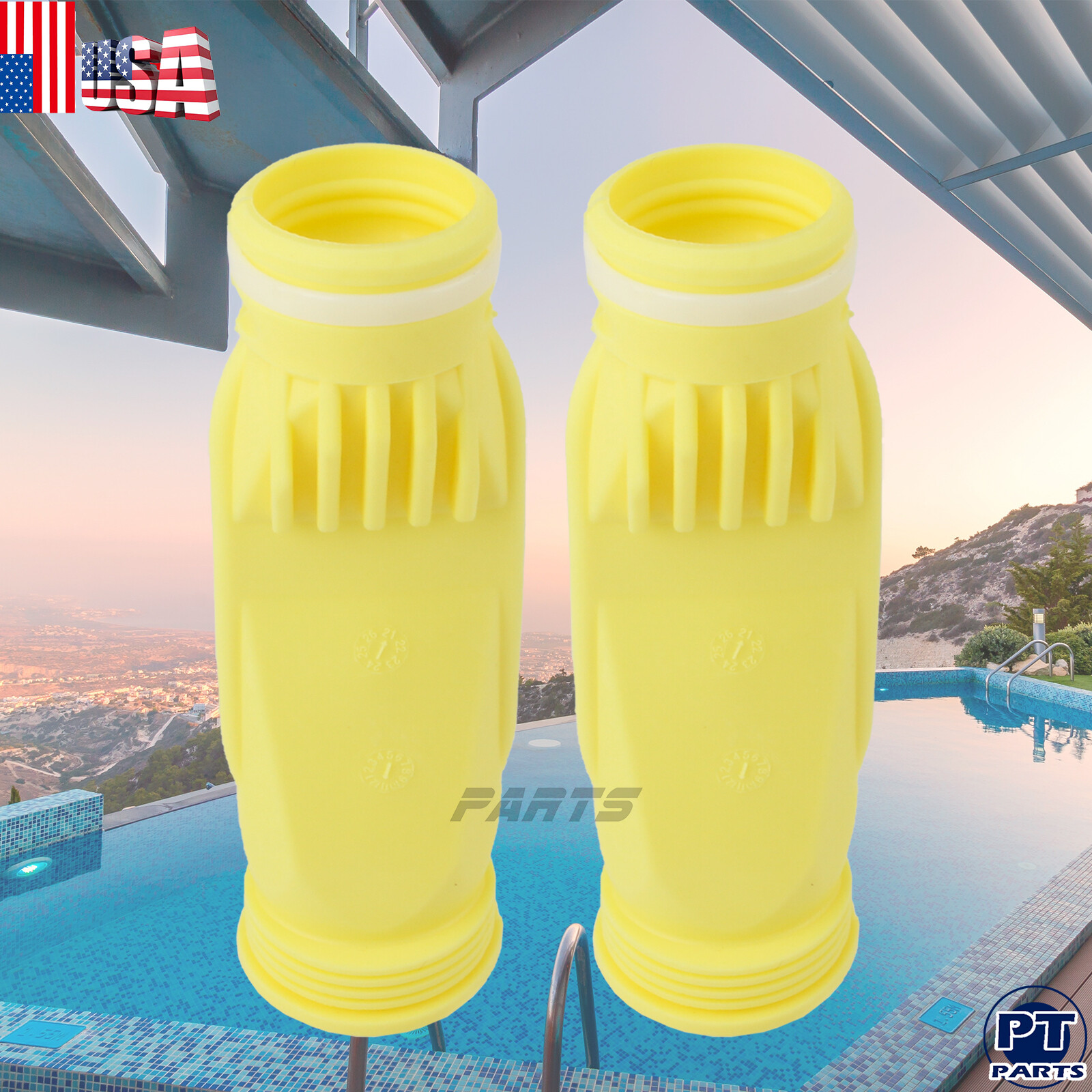 2x Long Life Diaphragm W69698 w/ Ring Fits Zodiac Baracuda G3 G4 Pool Cleaner
