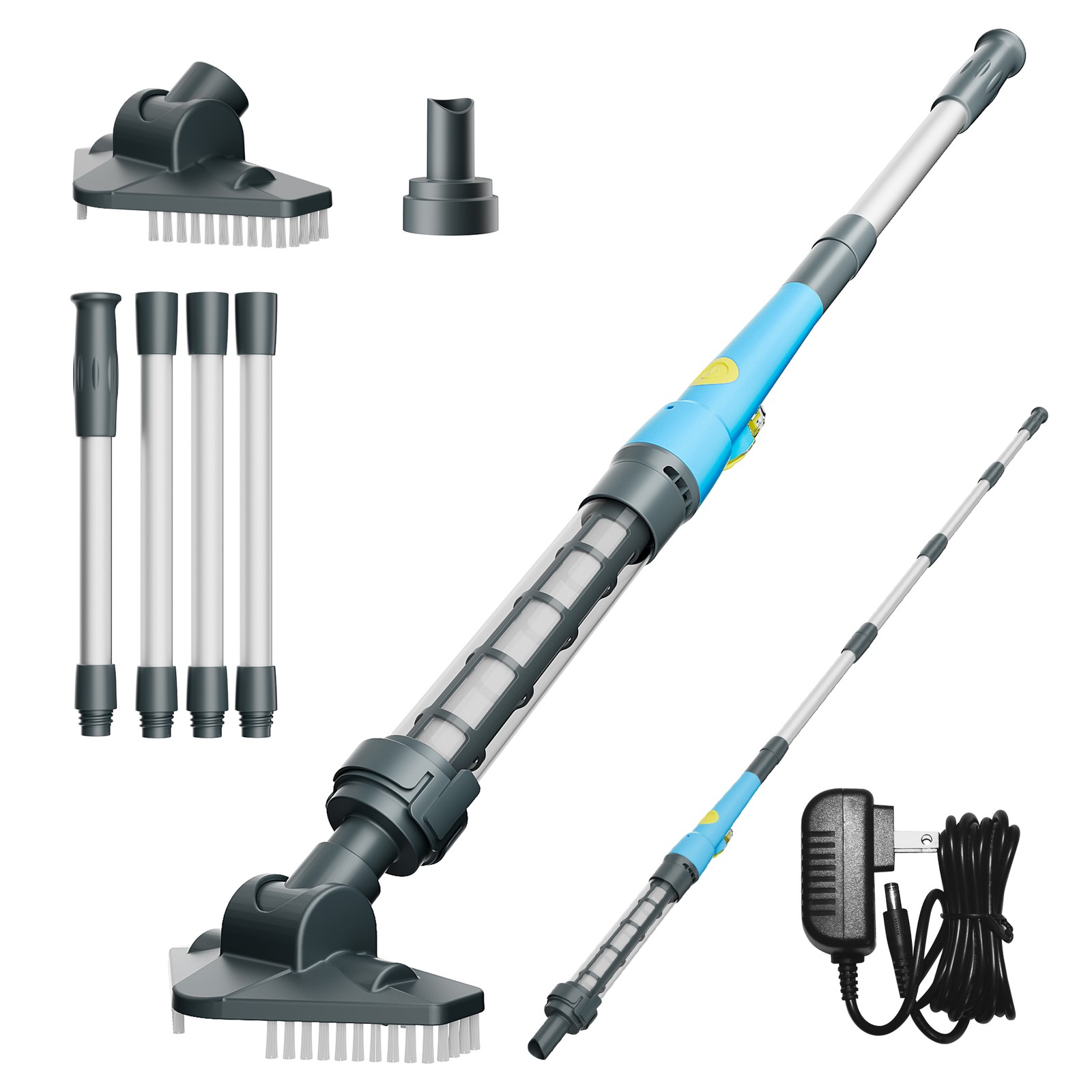 Efurden Rechargeable Handheld Pool Vacuum Cordless Hot Tub Pool Cleaner 4000mAH