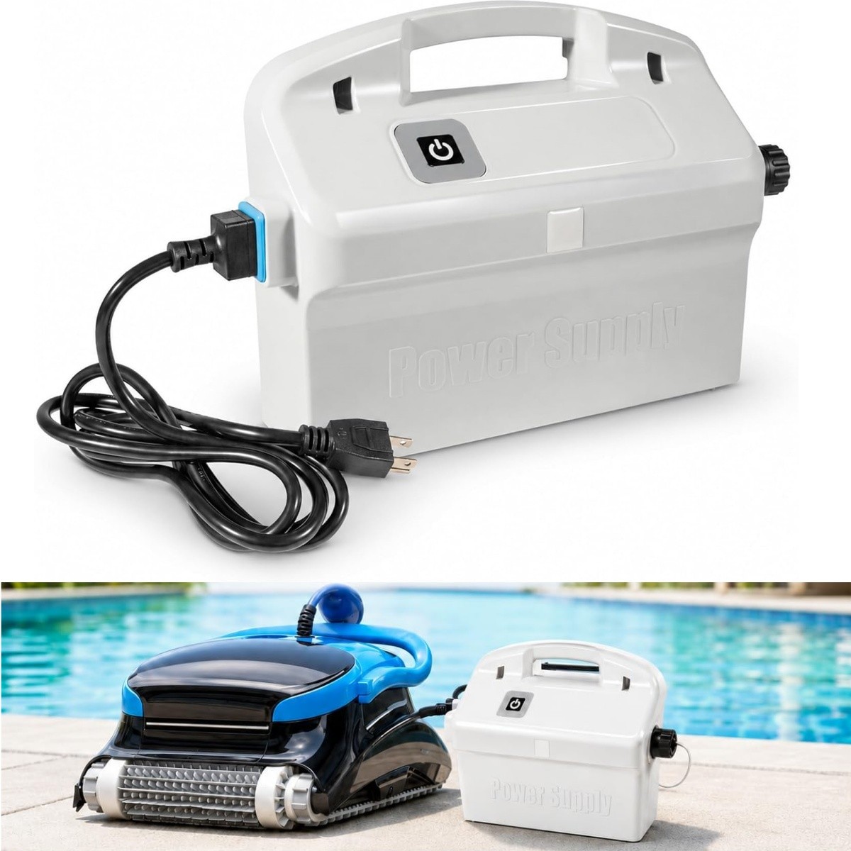 9995670 Basic Power Supply Unit Power Cord for Maytronics Dolphin Pool Cleaner