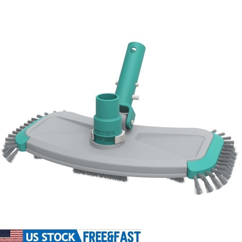 14in Pool Vacuum Head W/ Air Valve Durable Plastic Above In Ground Cleaning New