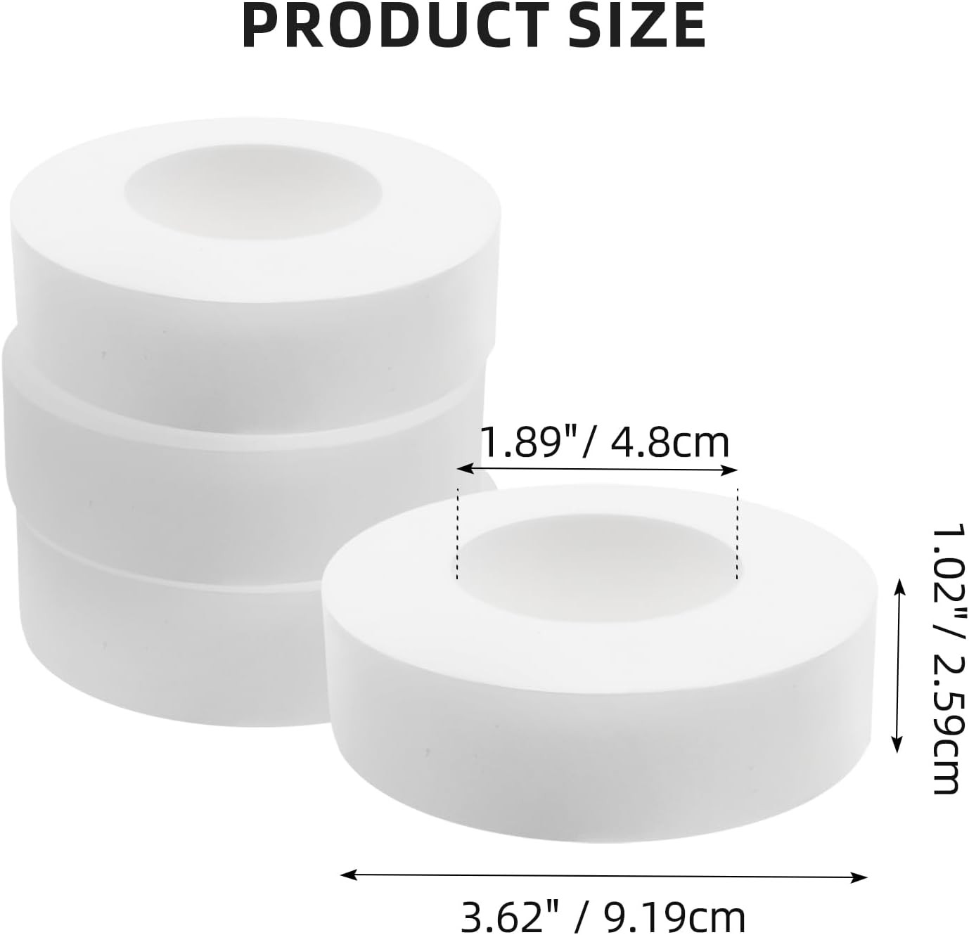 4-Pack Climbing Rings Replacement for Dolphin Maytronics Nautilus Robotic Pool C