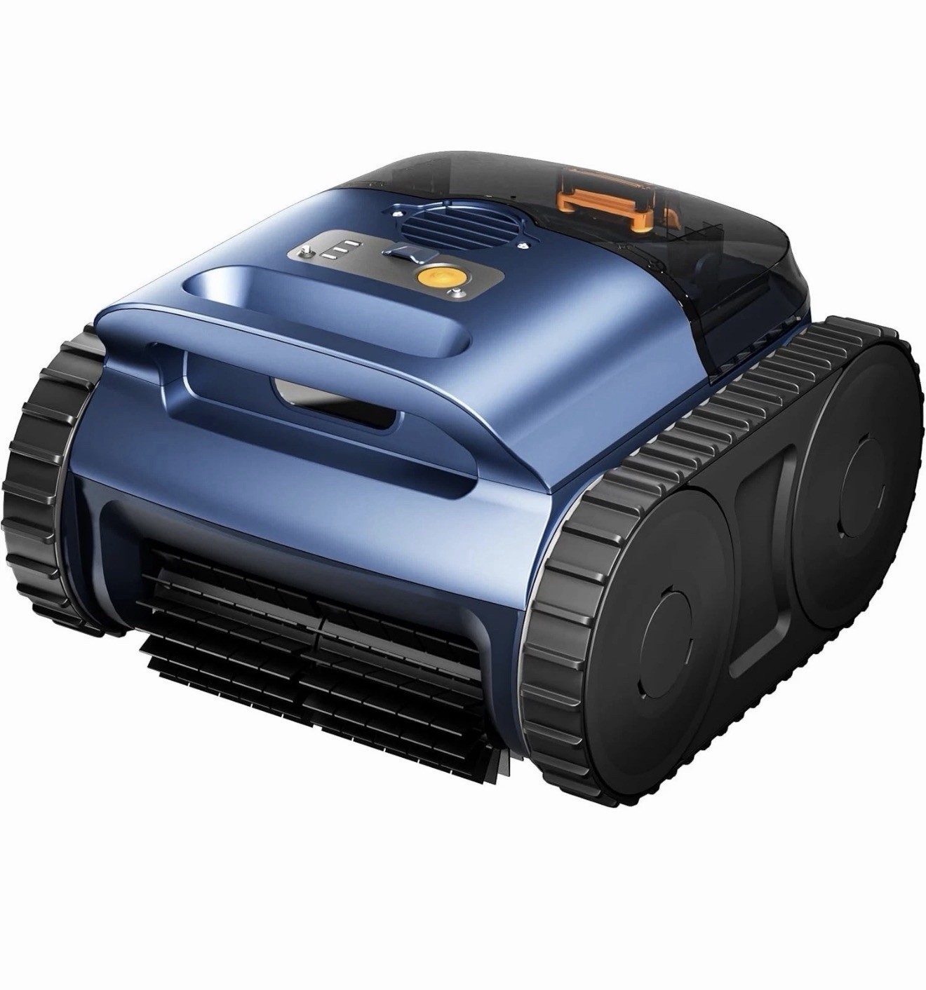 Seauto Cordless Robotic Pool Vacuum Cleaner SAT25, Track Drive Sonar Navigation