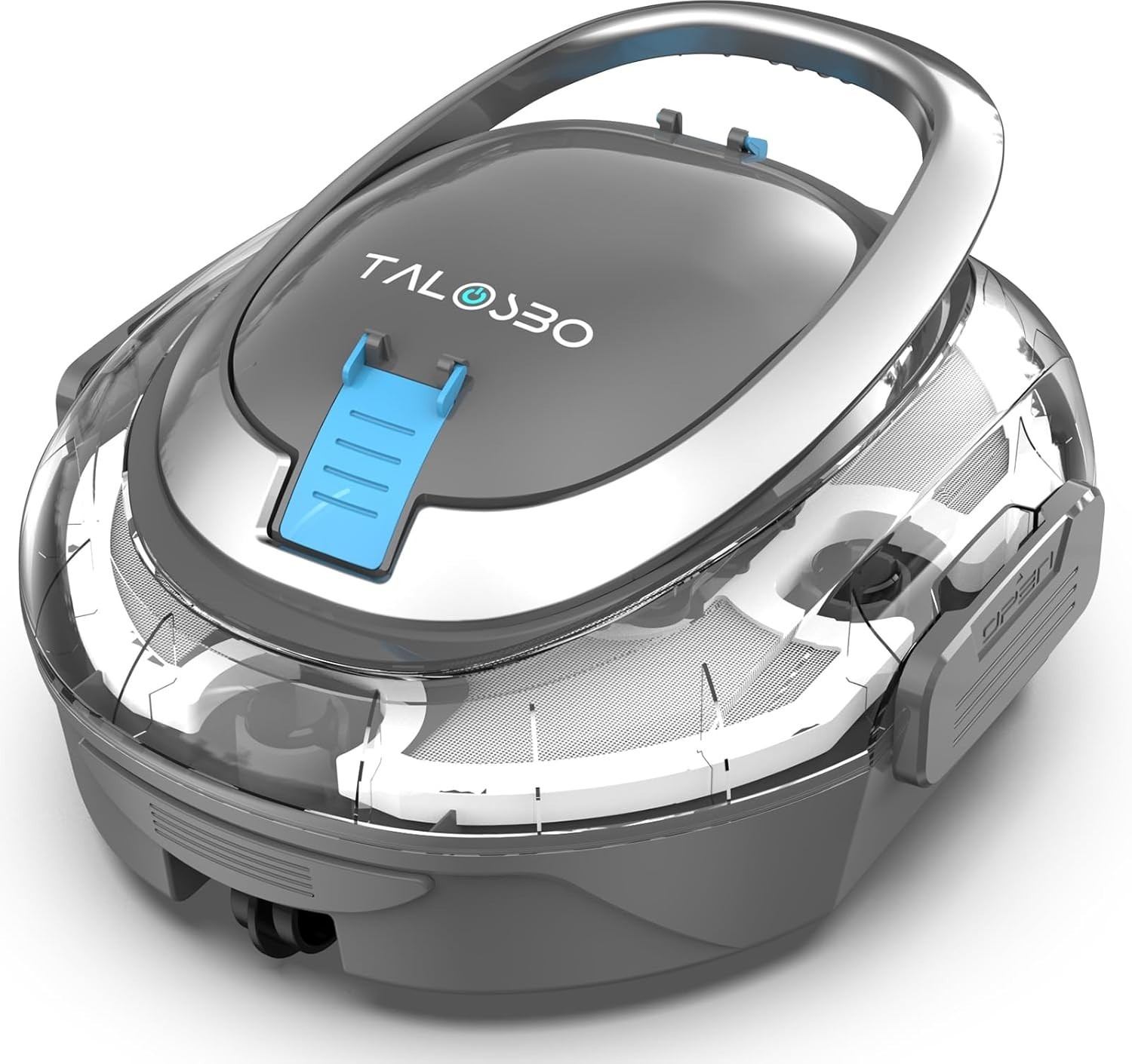S2 Cordless Robotic Pool Cleaner – Lightweight & Efficient Dark Gray Design