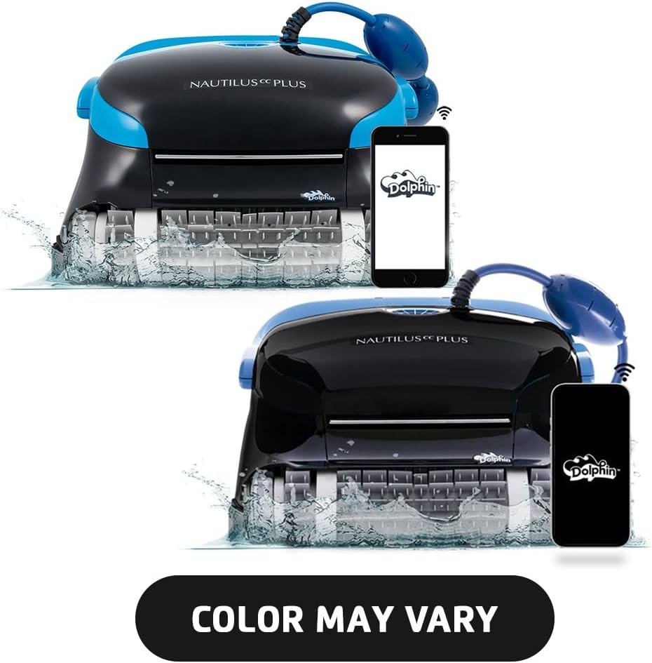 Dolphin Nautilus CC Plus Robotic Pool [Vacuum] Cleaner with Wi-Fi Pool Cleaning