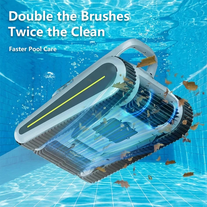 SEAUTO SAT30 Cordless Robotic Pool Cleaner APP Control 7800mAh Above Ground Pool