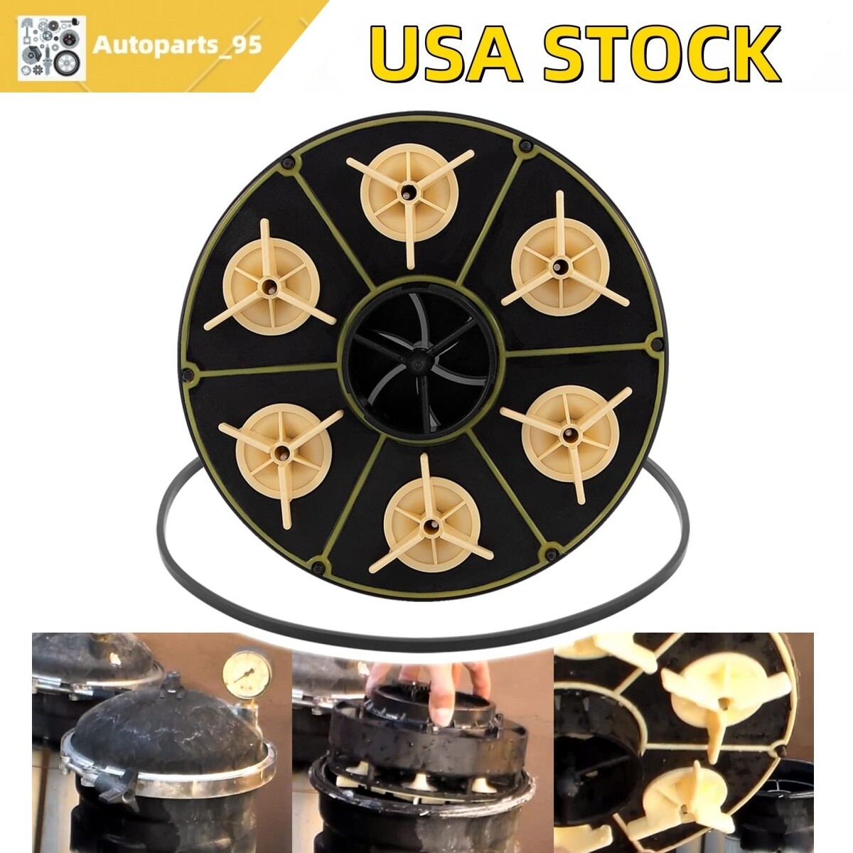 For Paramount 6 Port Gear Module with Water Valve Shell O-Ring 004-302-4408-00