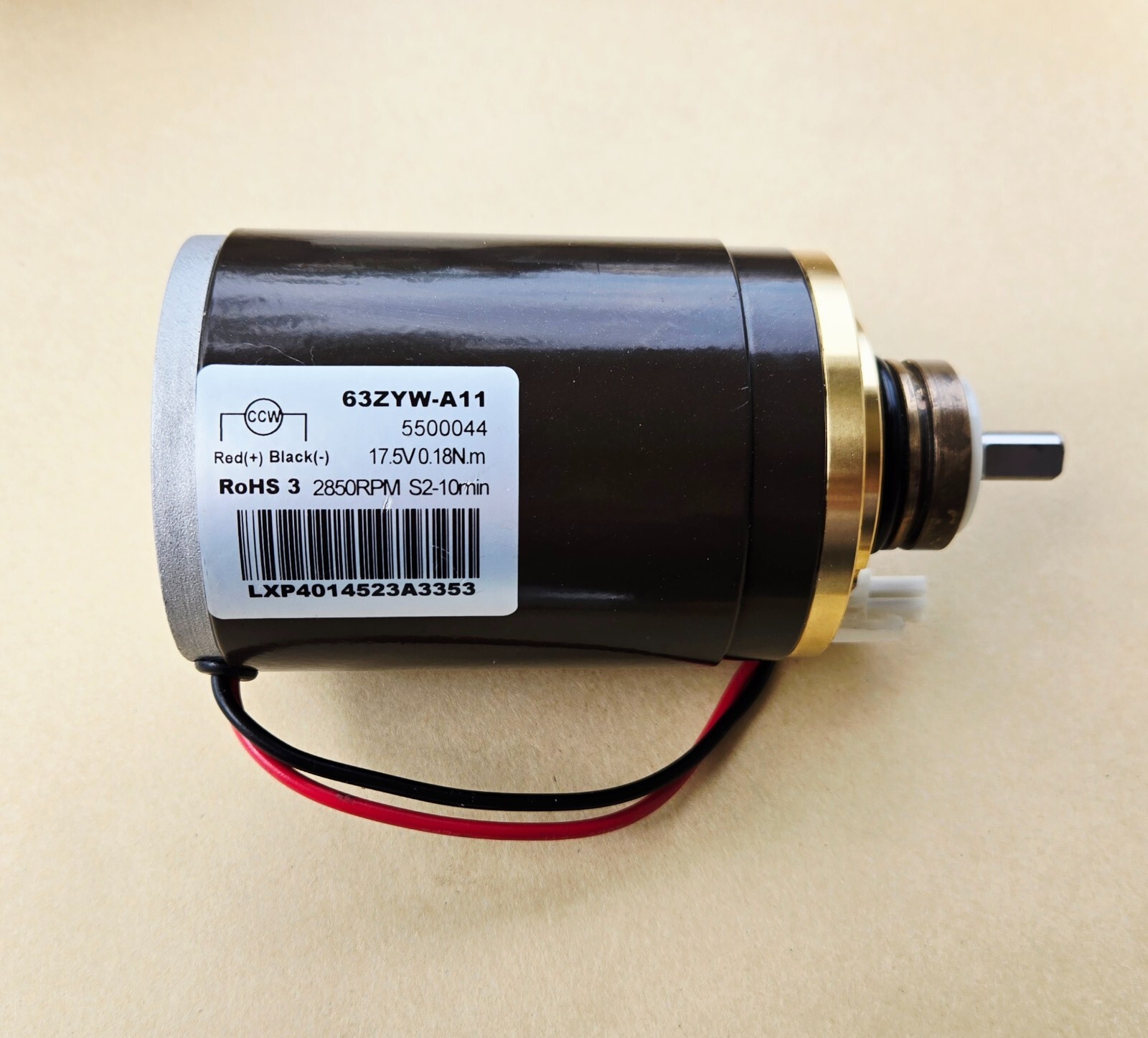 TESTED Maytronics Impeller Pump Motor 5500044 Linix 63ZYW-A11 17.5v