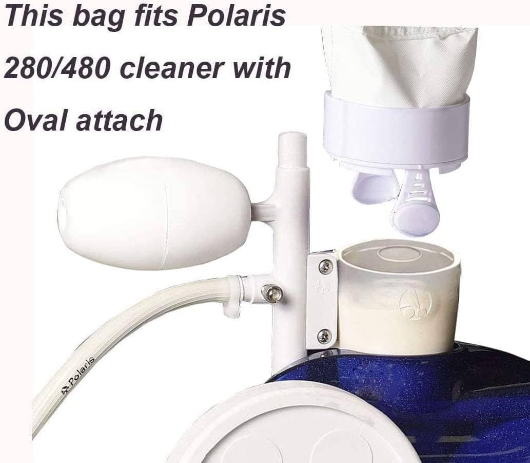 4 Pack Pool Cleaner Bags All Purpose Filter Bag for Polaris 280 480 Part K13 K16