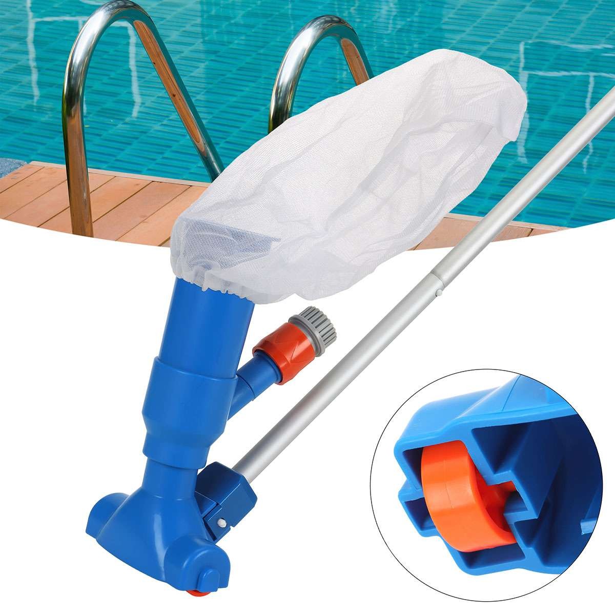 Swimming Pool Spa Suction Vacuum Head Cleaner Cleaning Kit Pool Accessories Tool