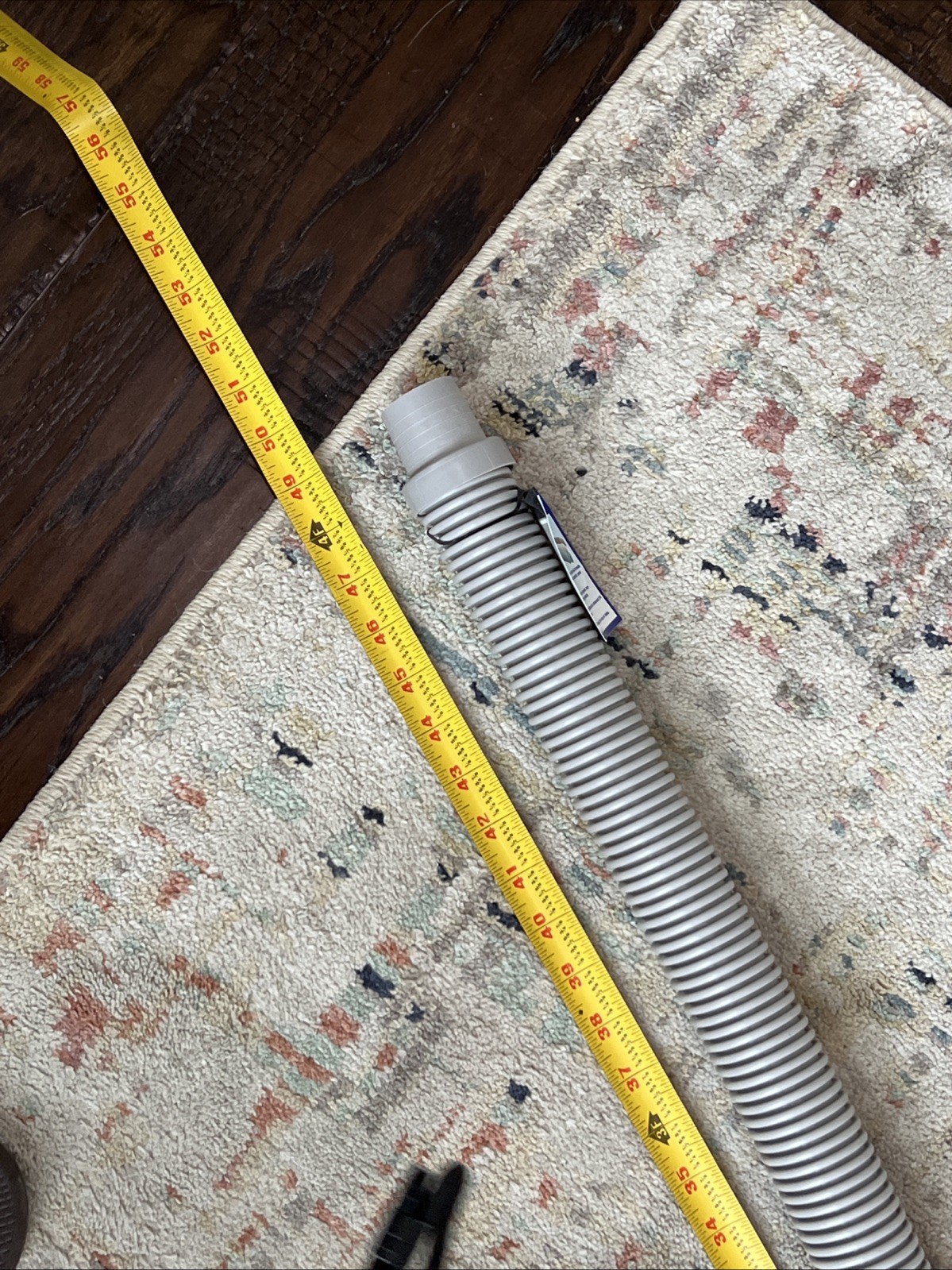 Pool Cleaner Vac Hose Navigator Ultra Aquabug 1.5 inch x 4 feet Grey Ships Fast