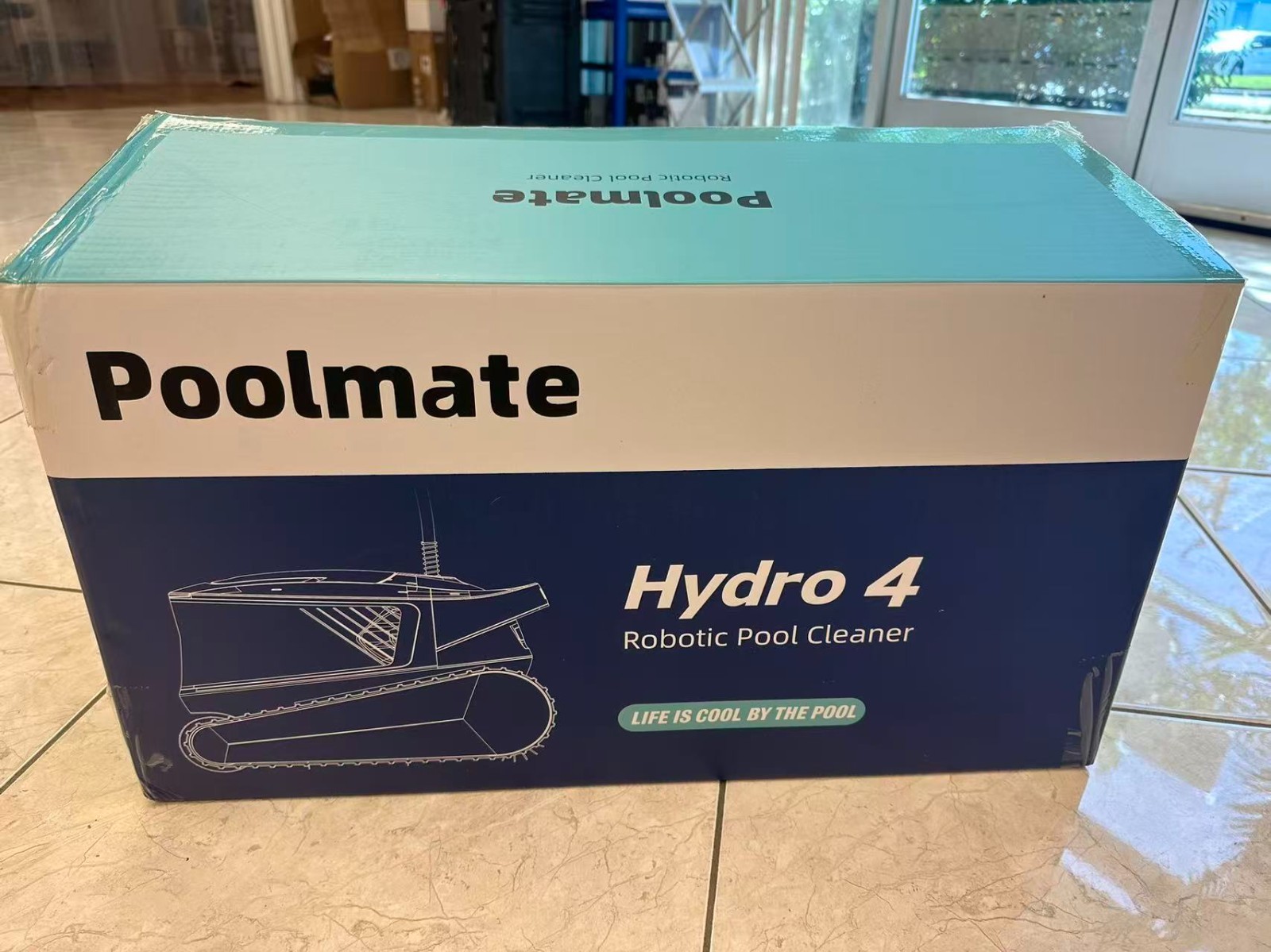 Poolmate Hydro 4 Inground Pool Vacuum Cleaner 50ft Corded for Floor, Wall Clean