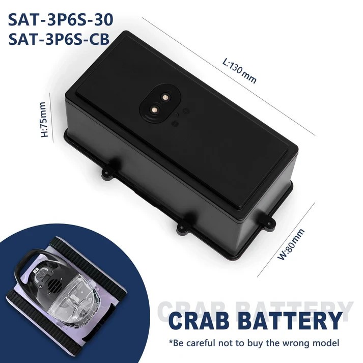 Compatible SAT30 Battery 7800mAh Pack Rechargeable Pool Cleaner Power Module
