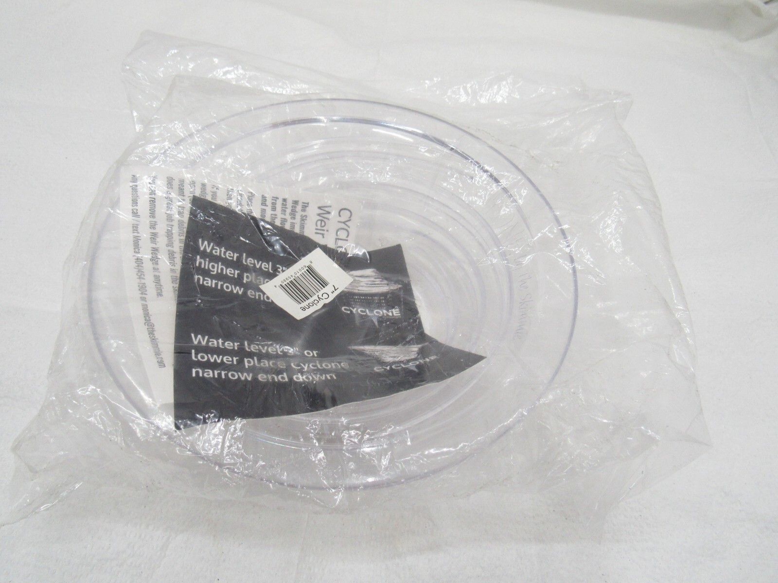 The Skimmie Cyclone 7″ – Turbo Charges Pool Skimmer Basket Water Flow