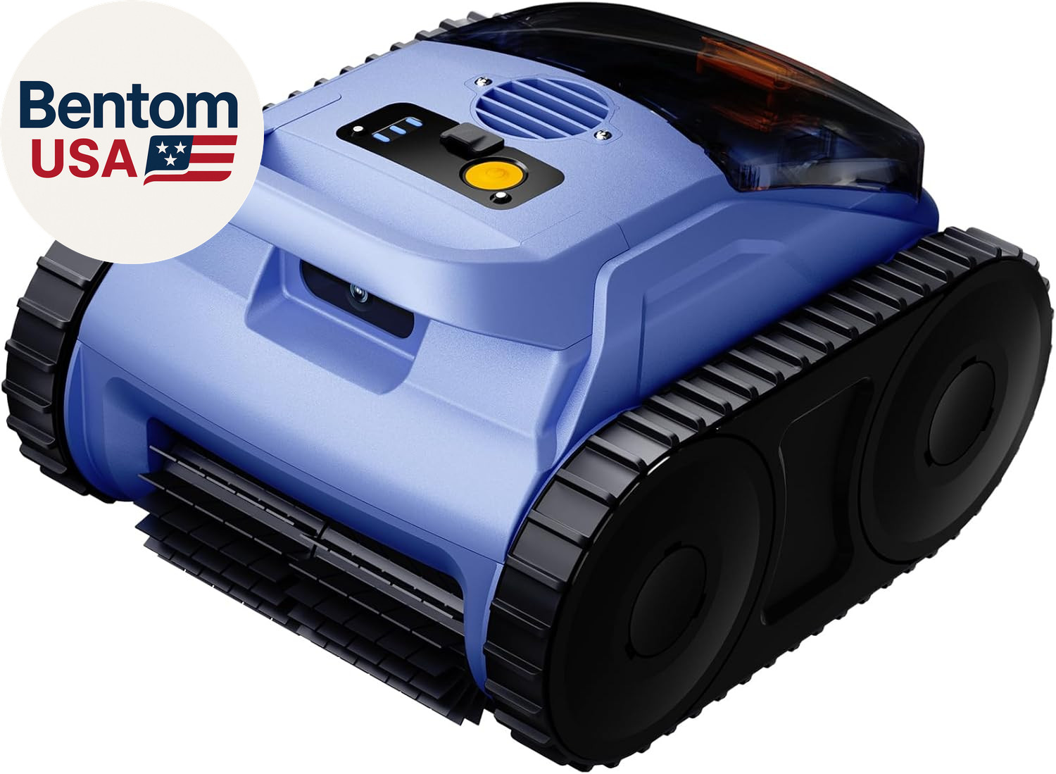 Cordless Robotic Pool Vacuum with Smarter Navigation & Track Drive, Dual 180W Br
