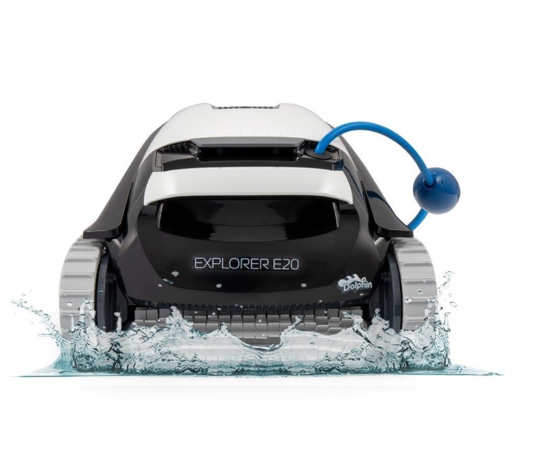 Dolphin 99996148-XP Explorer E20 Robotic Vacuum Pool Cleaner for In-Ground