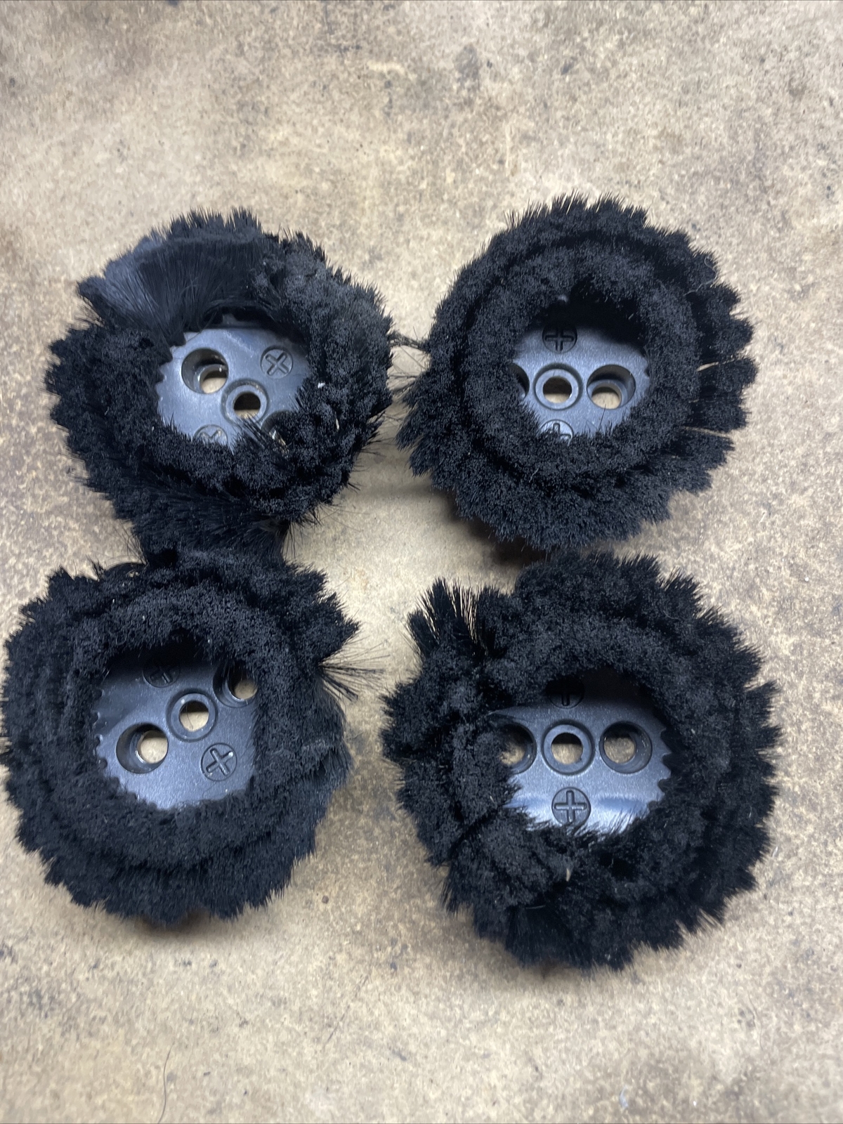 8STREME Inground Robotic Pool Cleaner Round Scrubbing Brushes (set Of Four)