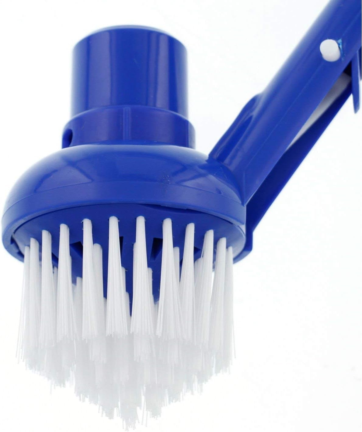 Pool Corner Vacuum Brush with Adjustable Vac Ring – Perfect for Stairs & Jets
