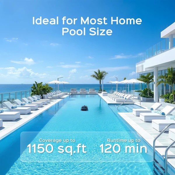 WYBOT B1 Robotic Pool Cleaner Floor Wall Cleaning Robot 2026 NEW