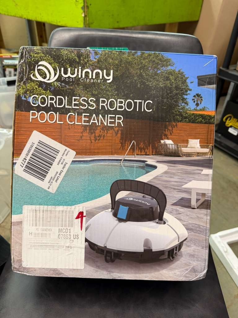 2025-Seauto Crab Cordless Robotic Pool Vacuum, Wall-Climbing, Auto Pool Cleaner