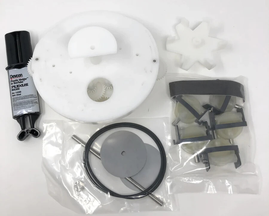 Top Feed Complete 5 Port T-Valve Retro-Fit Rebuild Gear Kit – Pentair In-Floor(A