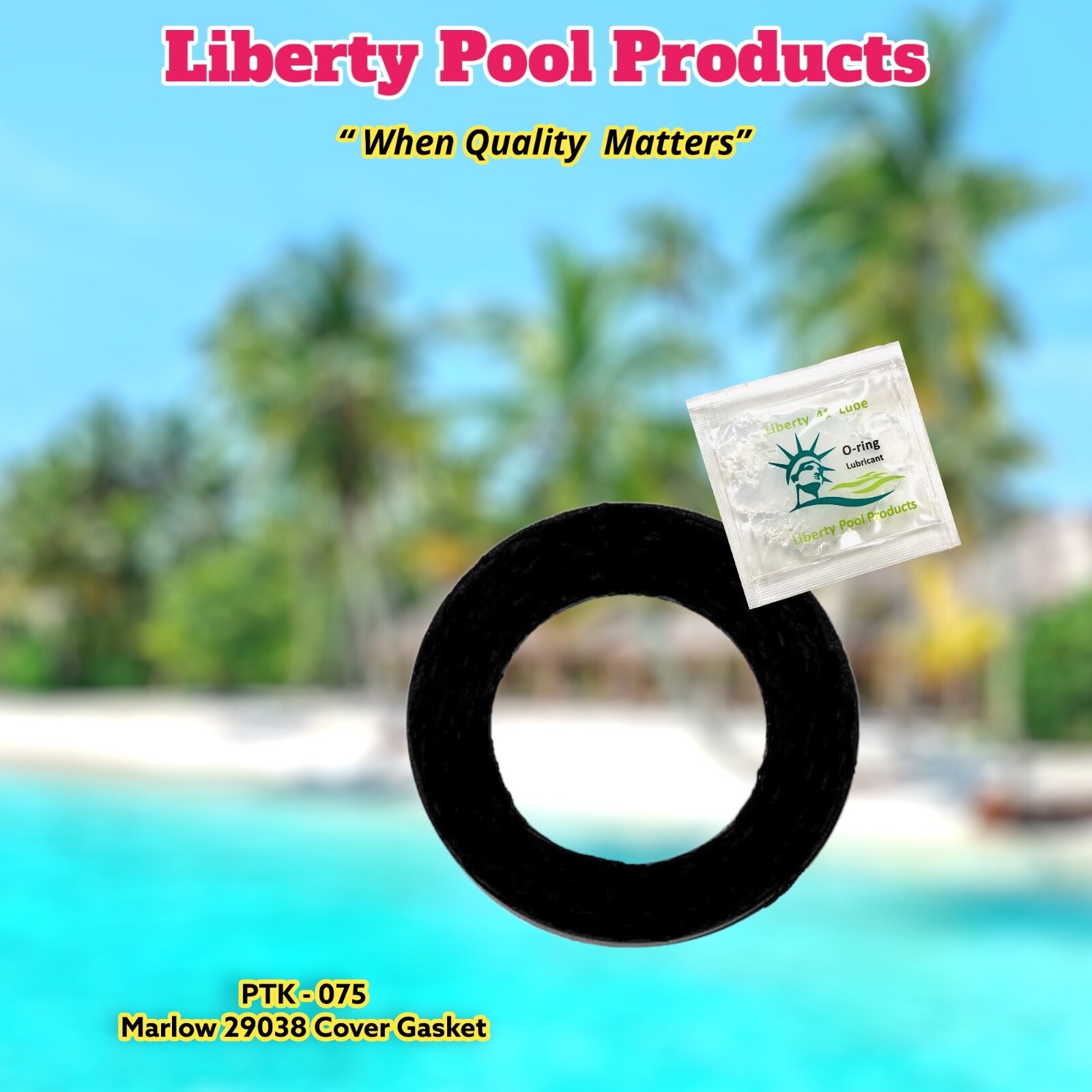 Marlow (29038) Cover Gasket Replacement For PTK-075 By Liberty Seals USA