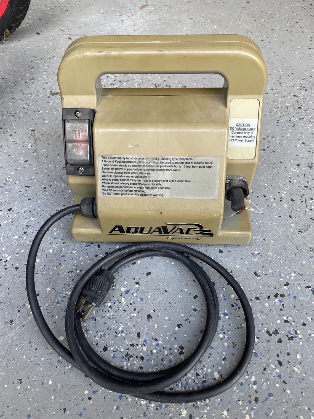 ✅ Aquavac 110V P/N 32000 24-26 VAC Power Supply TigerShark Refurbished
