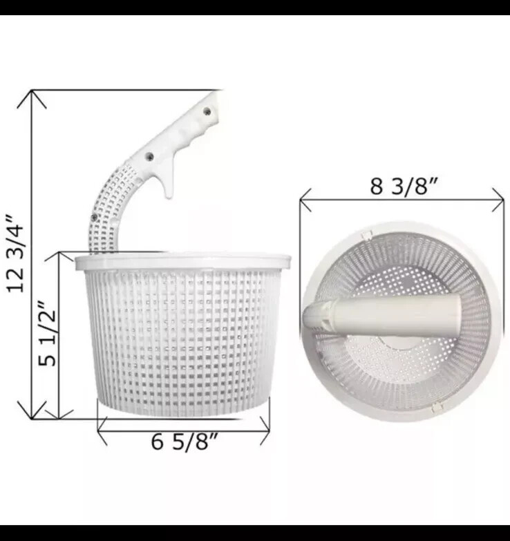 Leslie’s CMP 27182-303-000 FlowSkim Hayward Starite Skimmer Basket w/ 12″ Handle