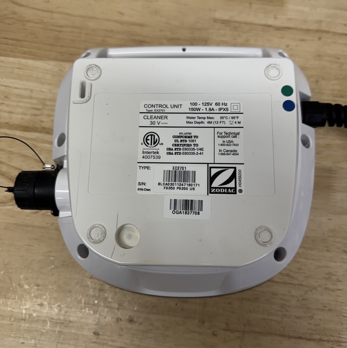 Used POLARIS CONTROL UNIT F9550 EC2701 EX2701