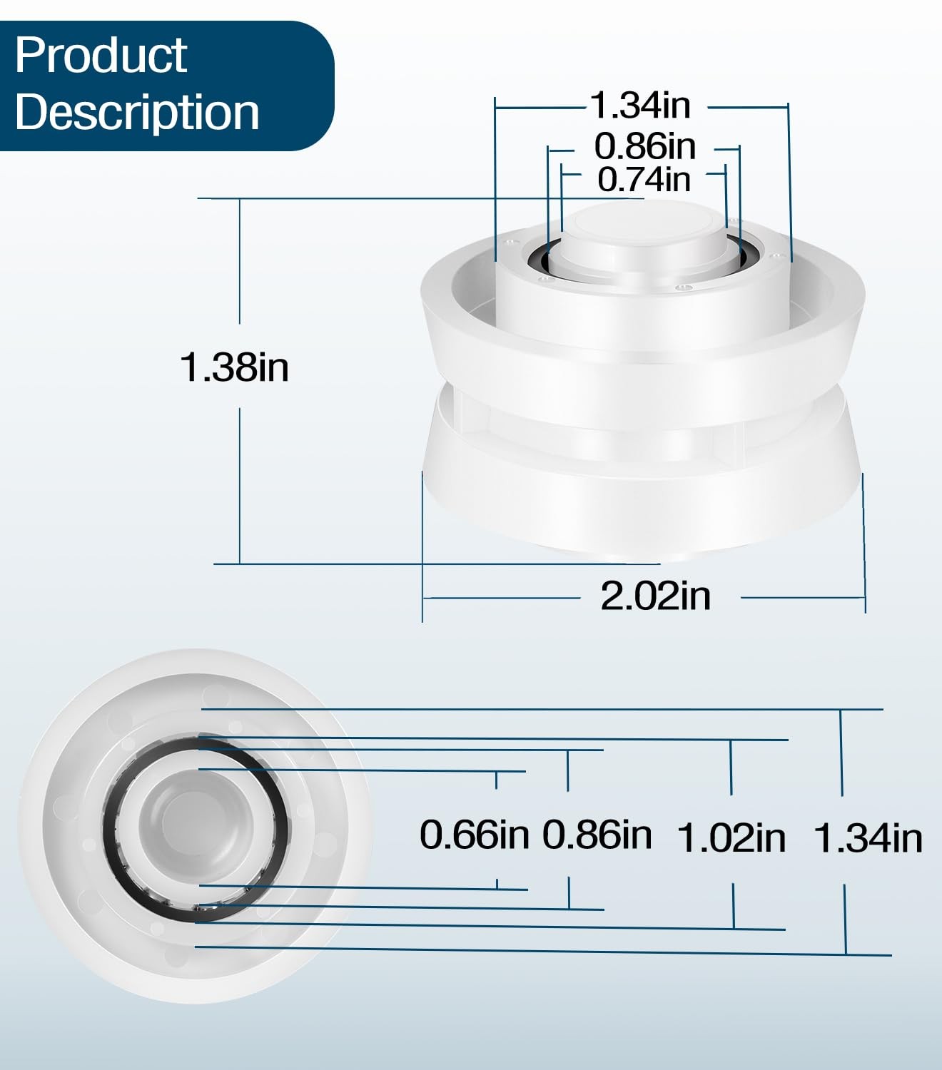 RCX26001 Bearing Guide Roller for Hayward Robotic Cleaner, AquaVac & TigerShark