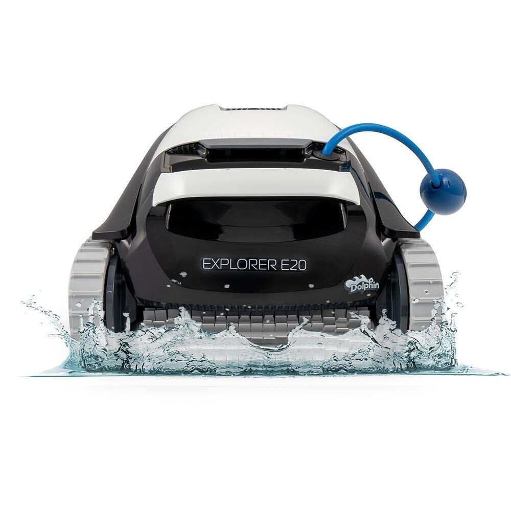 Dolphin Explorer E20 Robotic Vacuum Cleaner In-Ground Pools Upto 33′ 99996148XPB