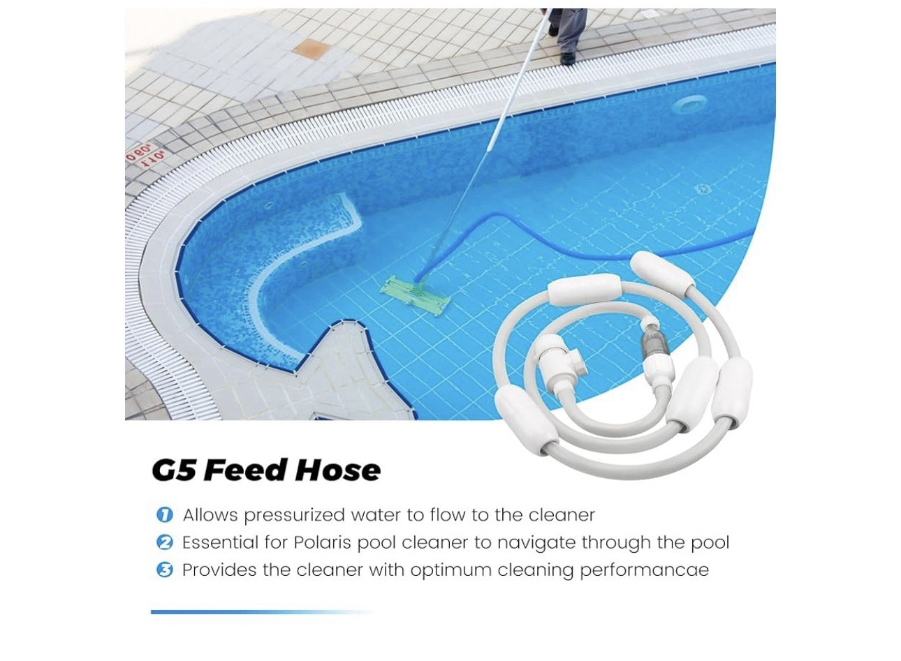Feed Hose G5 Pool Cleaner Zodiac Polaris 280 380 180 3900 No Compatible 360 Pola