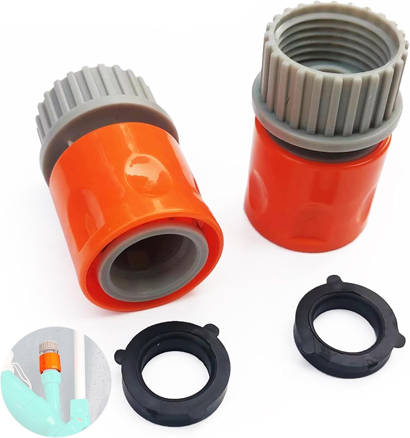Quick Coupler for Portable Pool Vacuum, Suction Tip with Sealant Tape, Pool V…