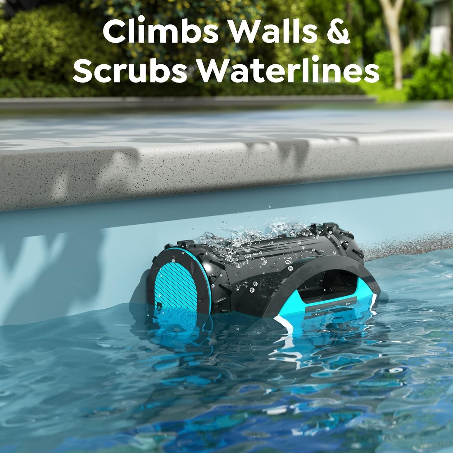 2026 Pleco Pro Cordless Robotic Pool Cleaner with Smart Navigation & App Control