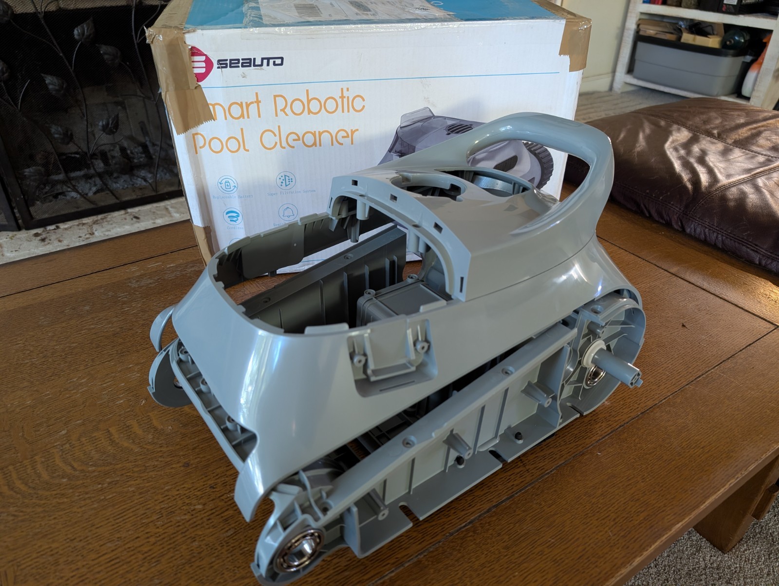 Seauto Crab Robotic Pool Vacuum Genuine OEM Replacement Body Plastic Shell