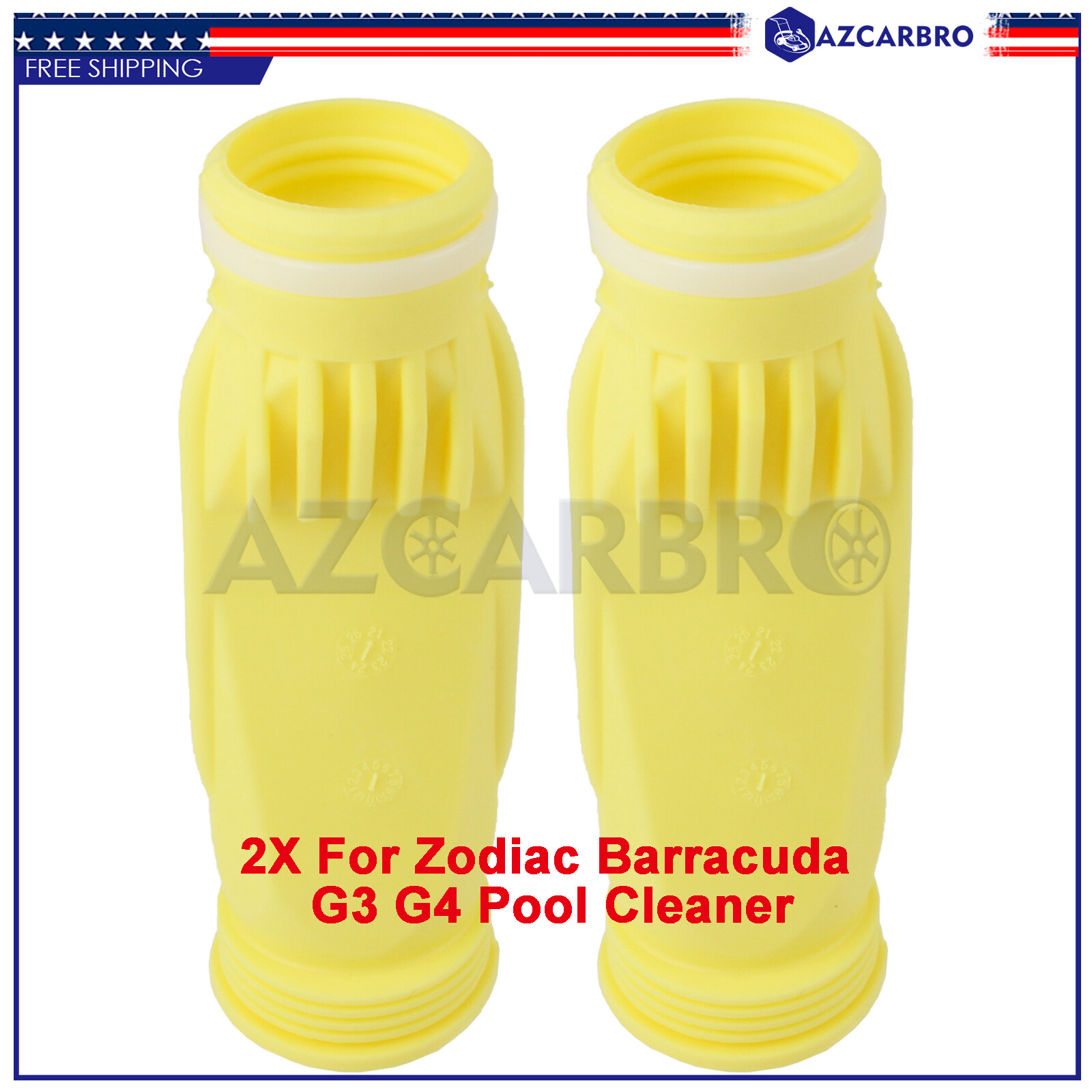 2PCS For Zodiac Barracuda G3 G4 Pool Cleaner Long Life Diaphragm W69698 W/ Ring