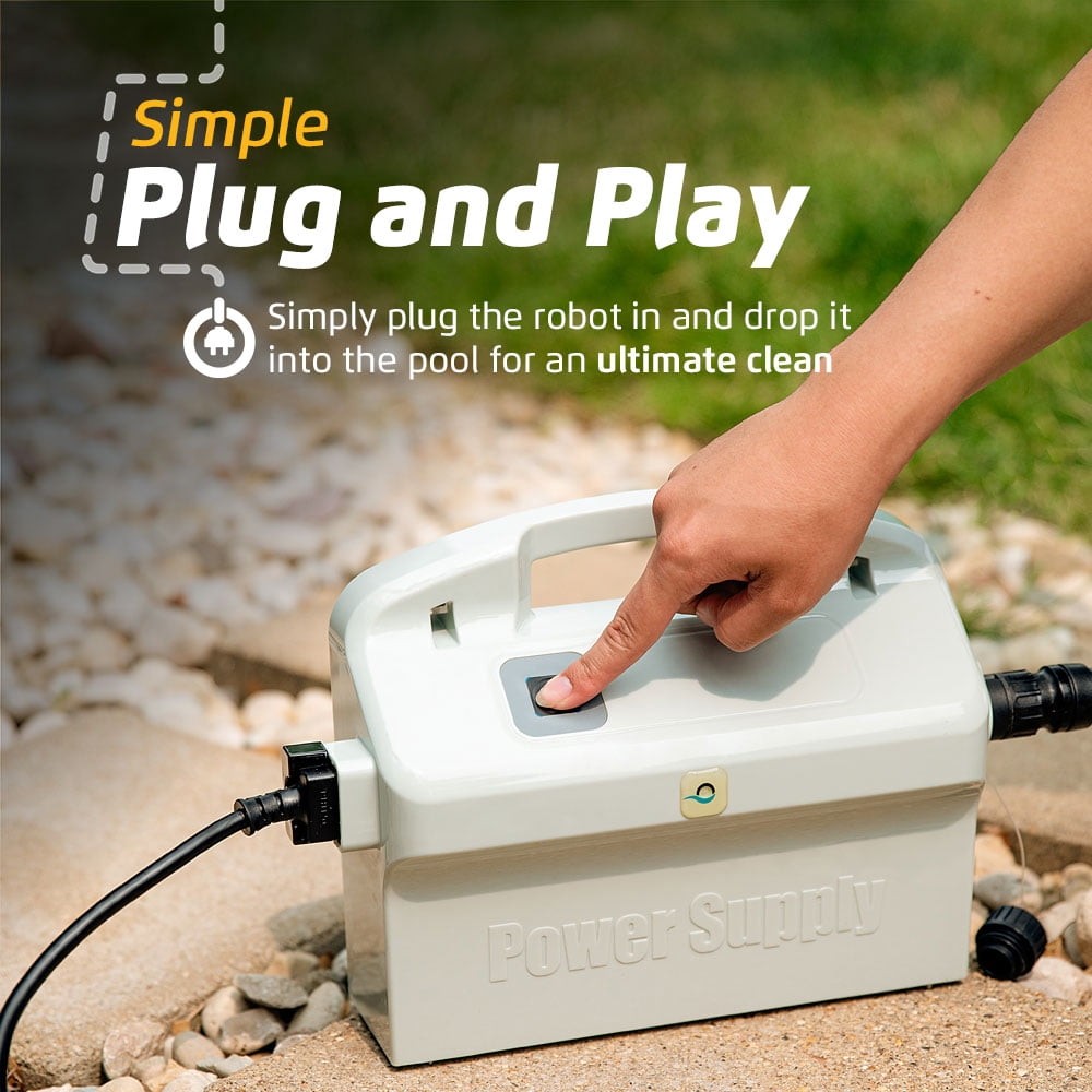 Maytronics Dolphin Nautilus Pool Up Robotic Automatic Pool Cleaner, Wall