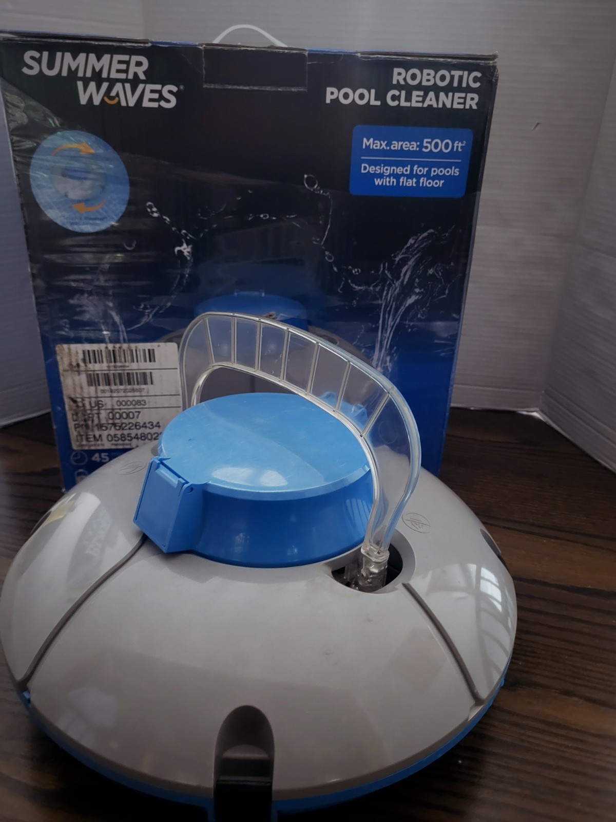 Summer Waves Parts Repair Robotic Cordless Rechargeable Swimming Cleaner