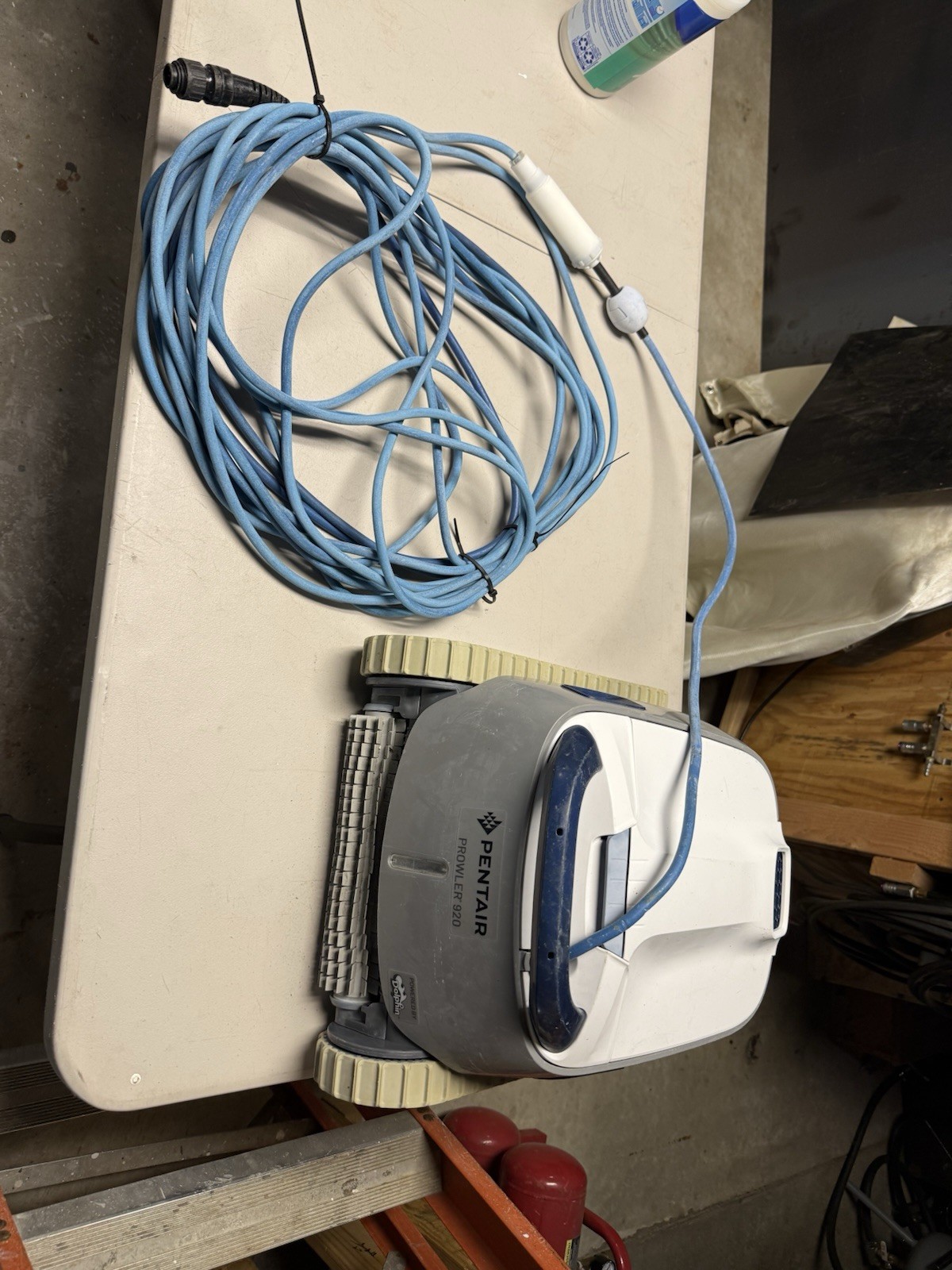 Pentair Prowler 920 Robotic Pool Cleaner, For Parts or Repair, Controller Works
