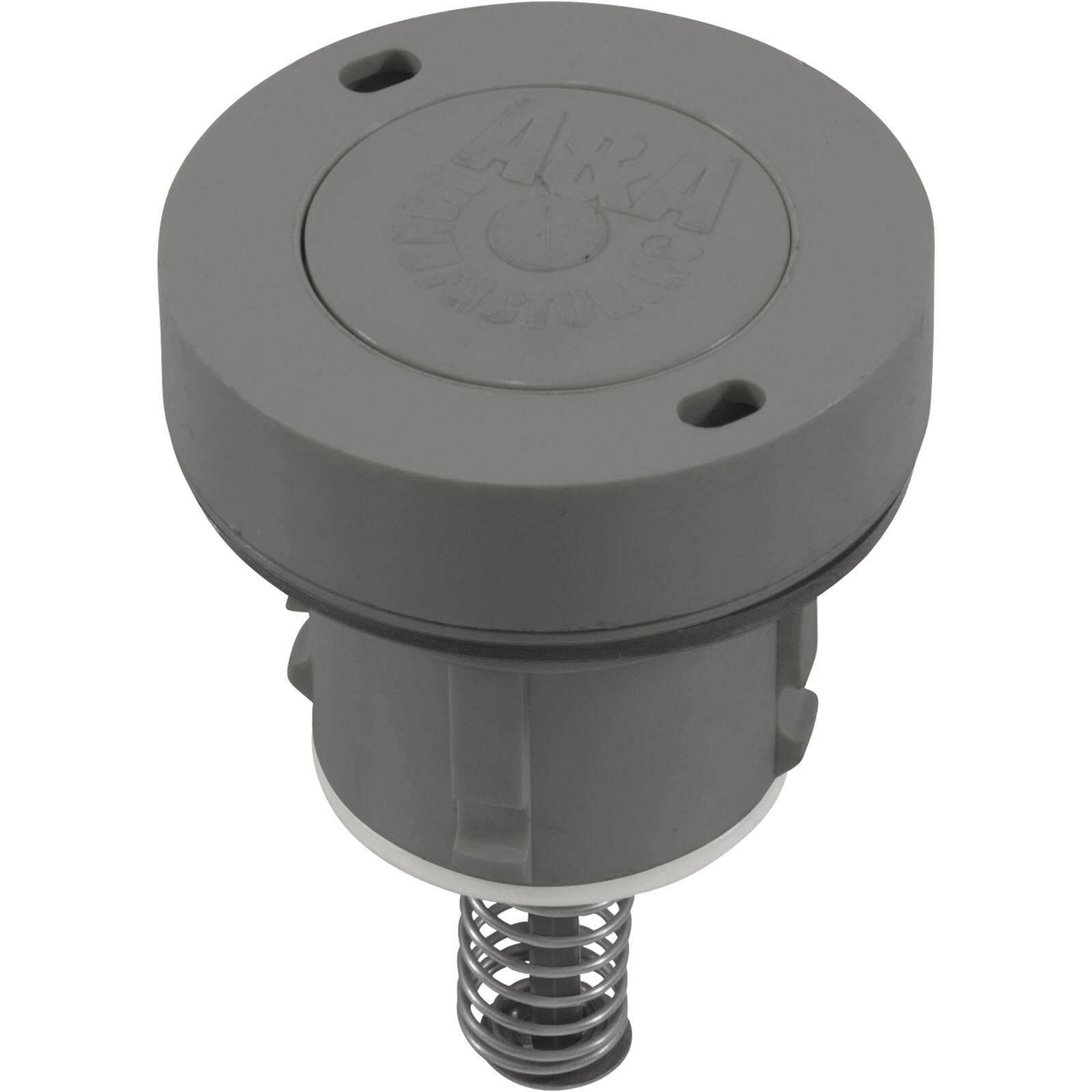 521412 Cleaning Head, A & A Manufacturing Style I, Hi-Flow, Gray