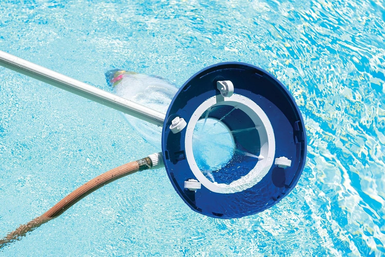Portable Big Sucker Pool Vacuum – 15″ Blue, Touch Control with High Efficiency