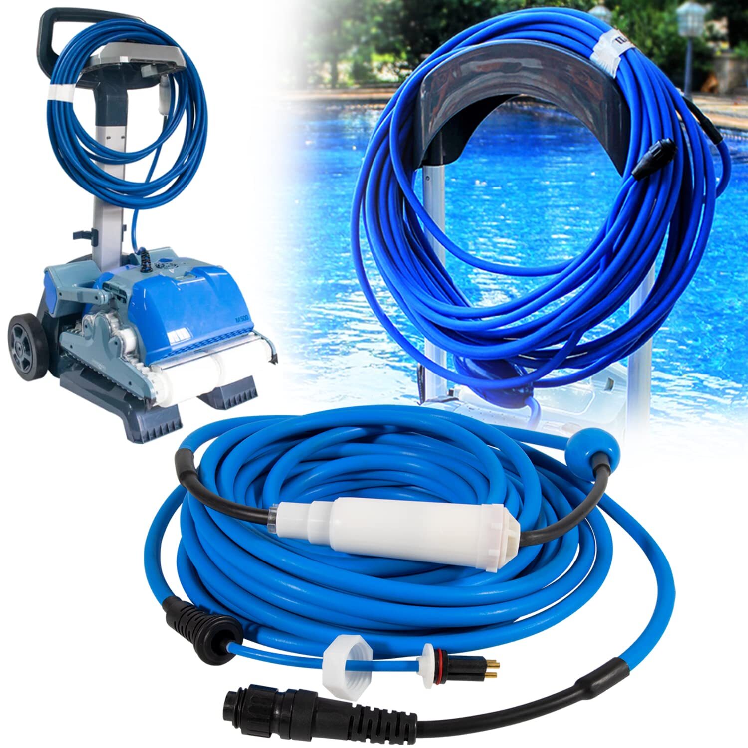 9995873 DIY Cable & Swivel 3 Wire for Dolphin M4, M5, C3, M400, M500 & Wave 65