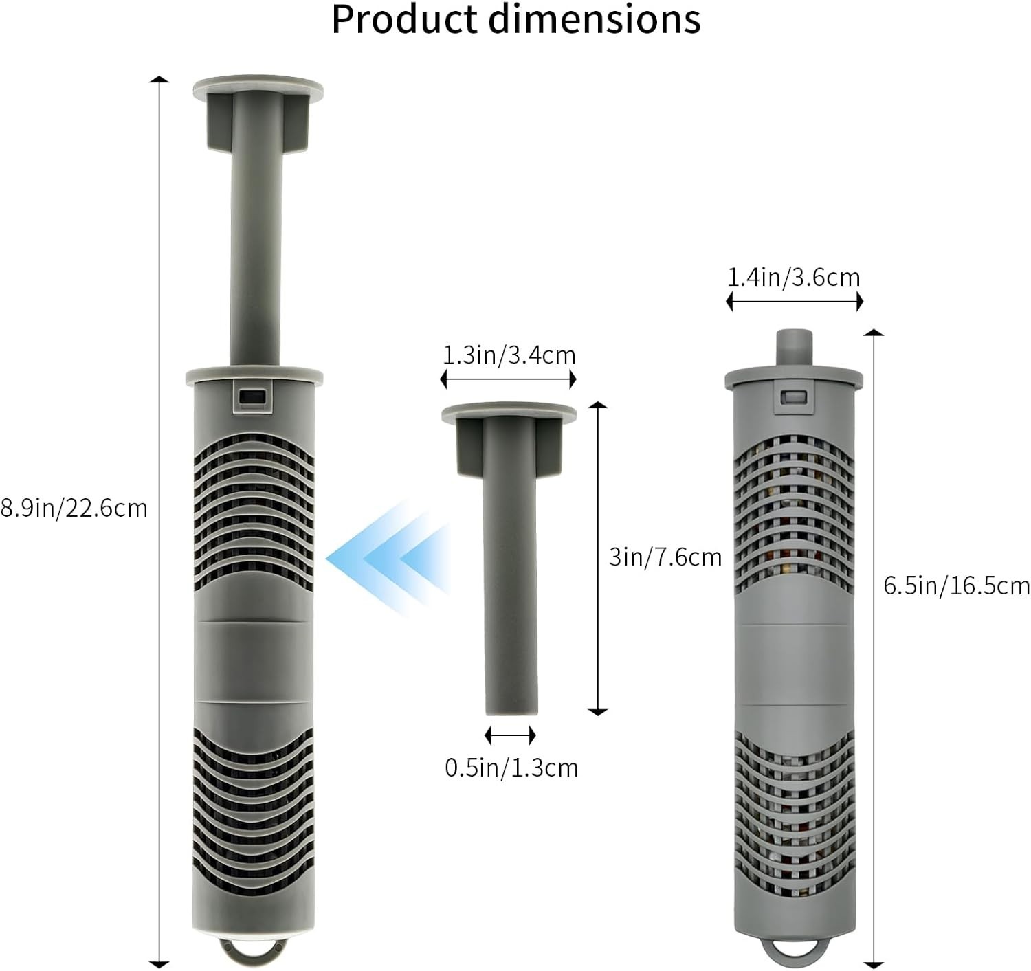 Silver Ion Spa Mineral Cartridge Ag+ Sticks for Hot Tub – 4 pack