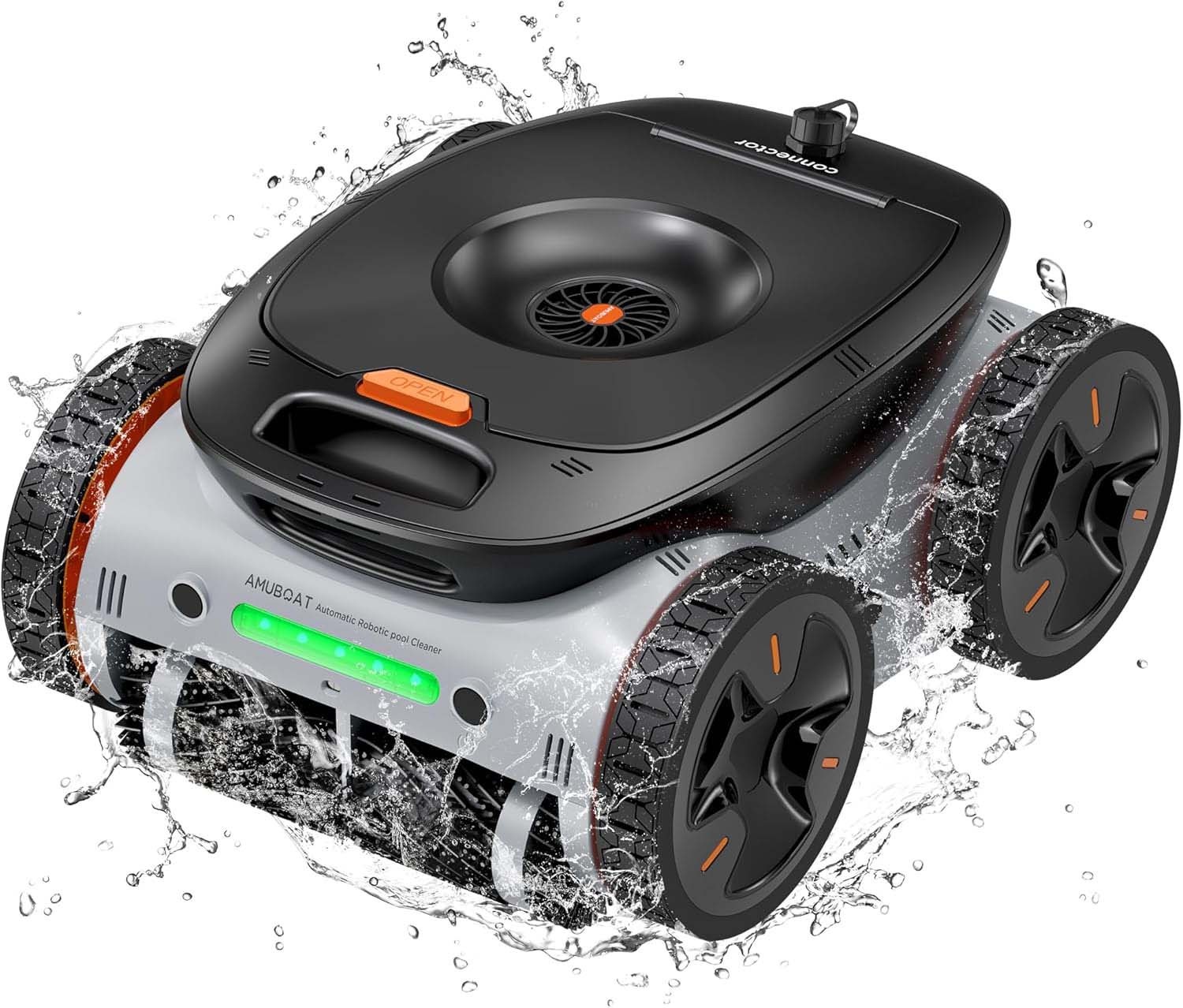 AMUBOAT Espier Robotic Pool Cleaner,Cordless Automatic Pool Vacuum