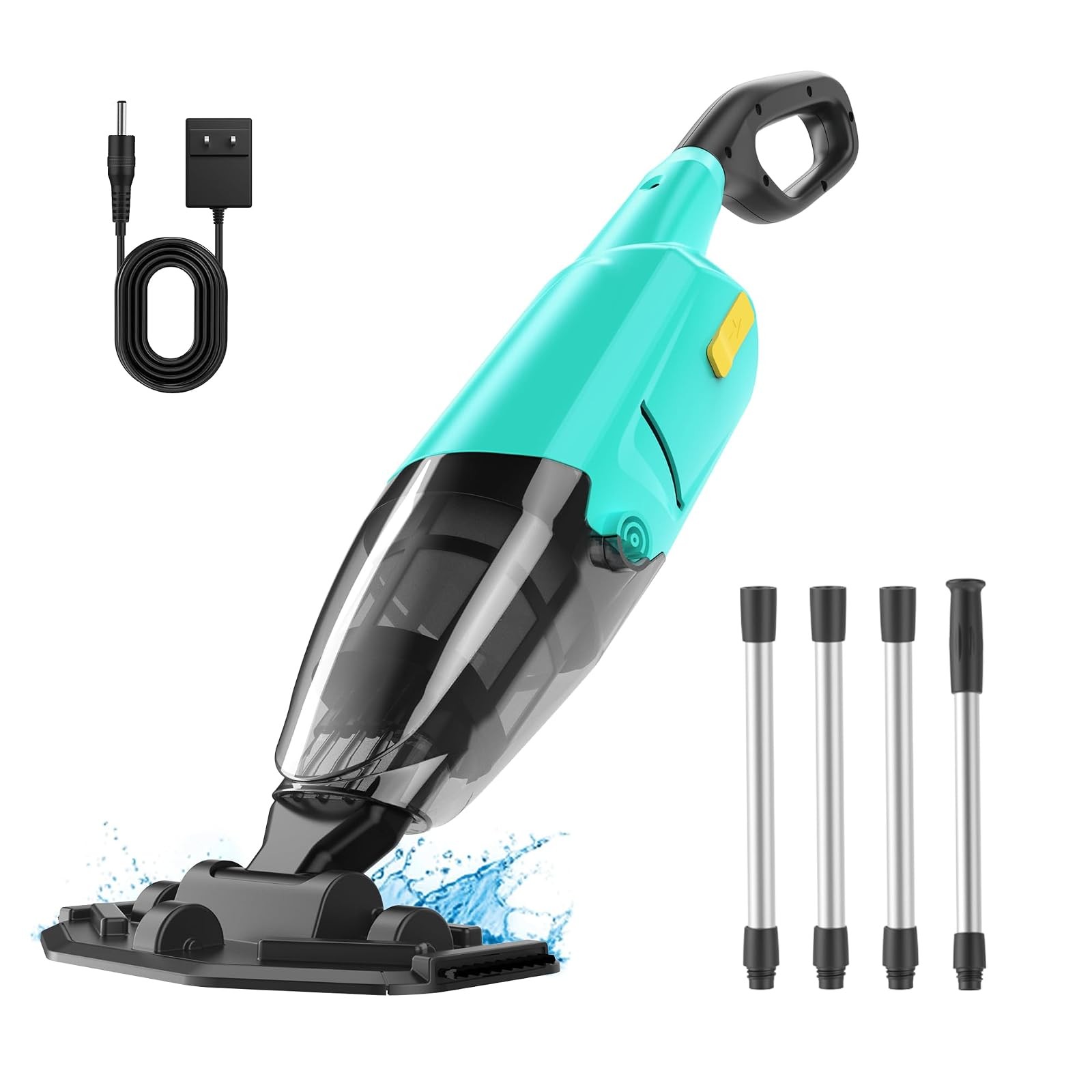 Handheld Pool Vacuum Cordless 18 GPM Above Ground