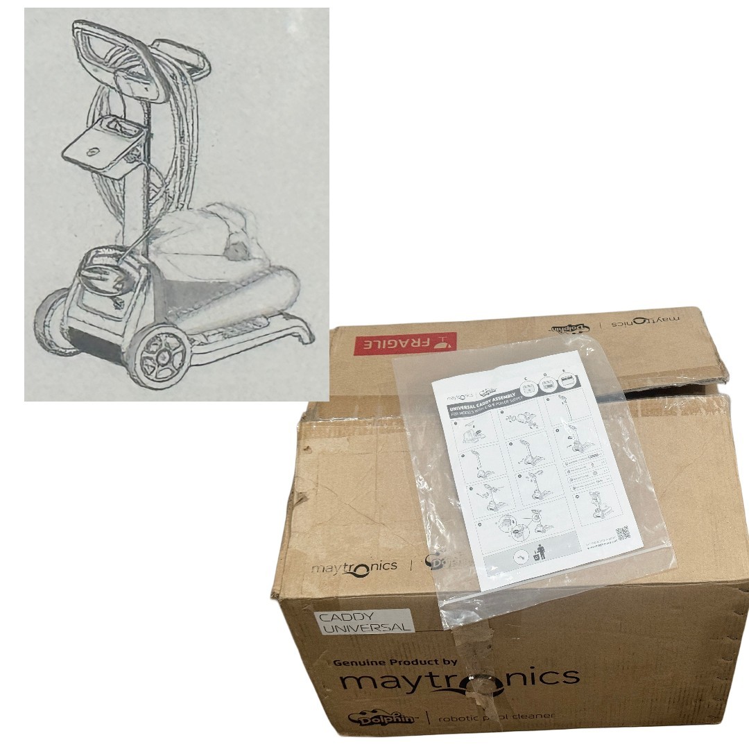 Maytronics Dolphin Universal Pool Robot Caddy #9996084 | Models C,D,E Power Unit