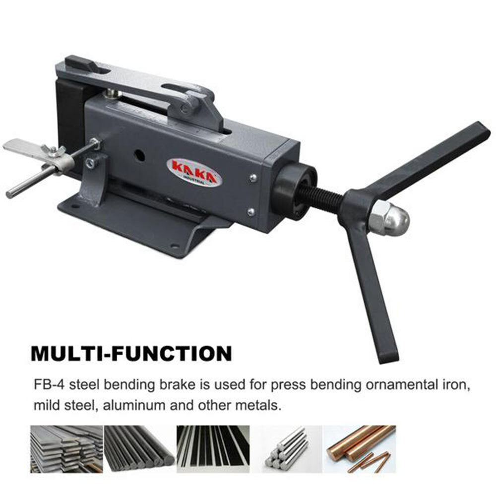 KAKA Industrial FB-4 4-Inch Hand Operated Steel Bending Brake