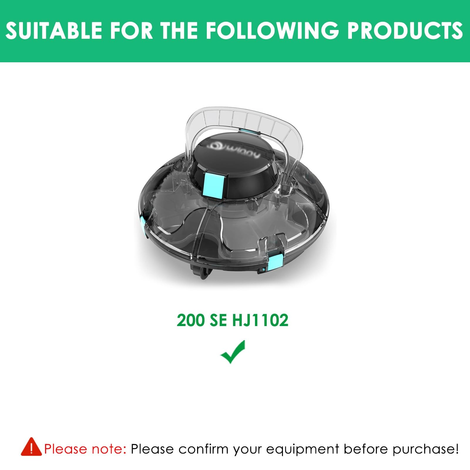 12.6V Replacement Charger for Winny Pool Cleaner Compatible with Winny 200 SE…